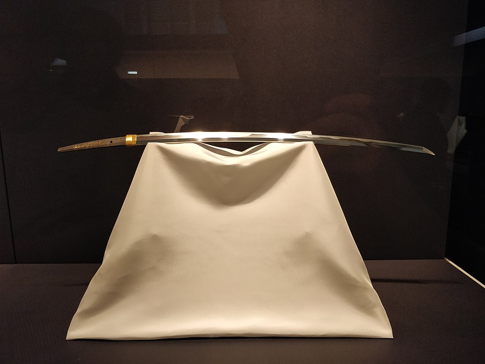 The katana nicknamed Tsugaru Masamune in the Tokyo National Museum. National Treasure.