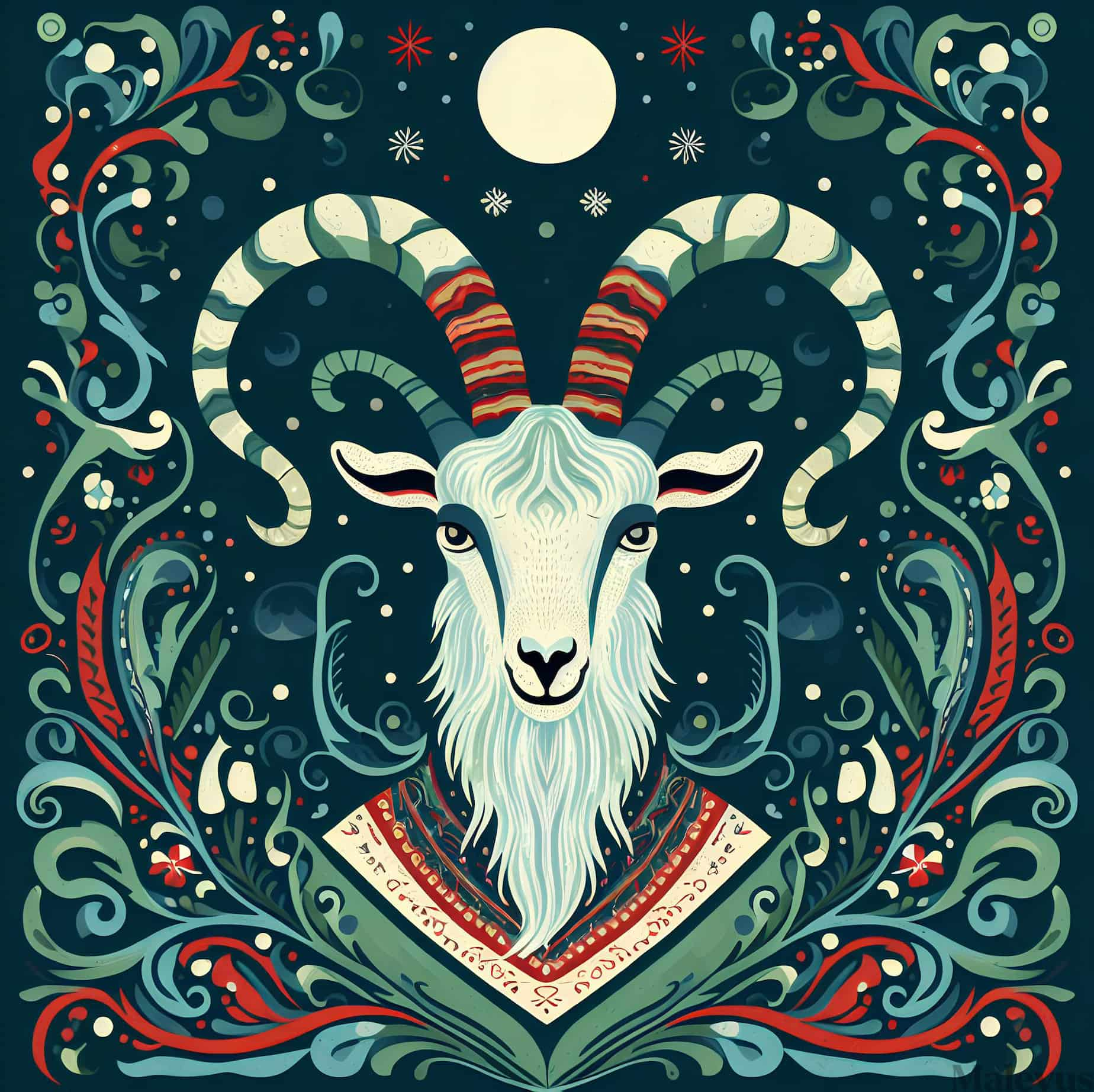 Yule Goat