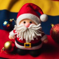 colombia christmas, santa claus