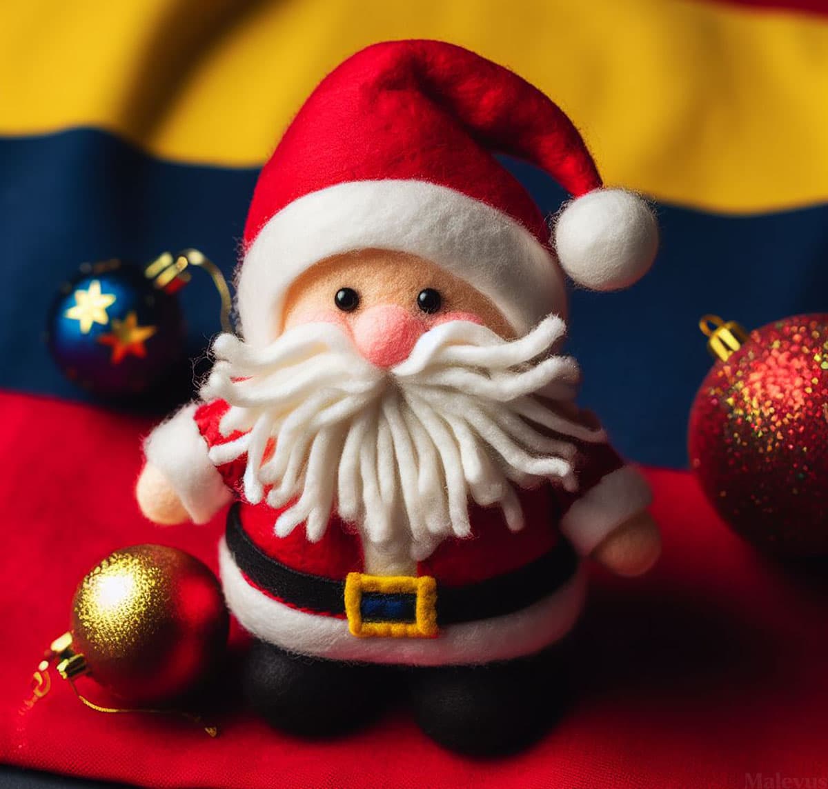 colombia christmas, santa claus