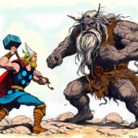 thor vs hrungnir