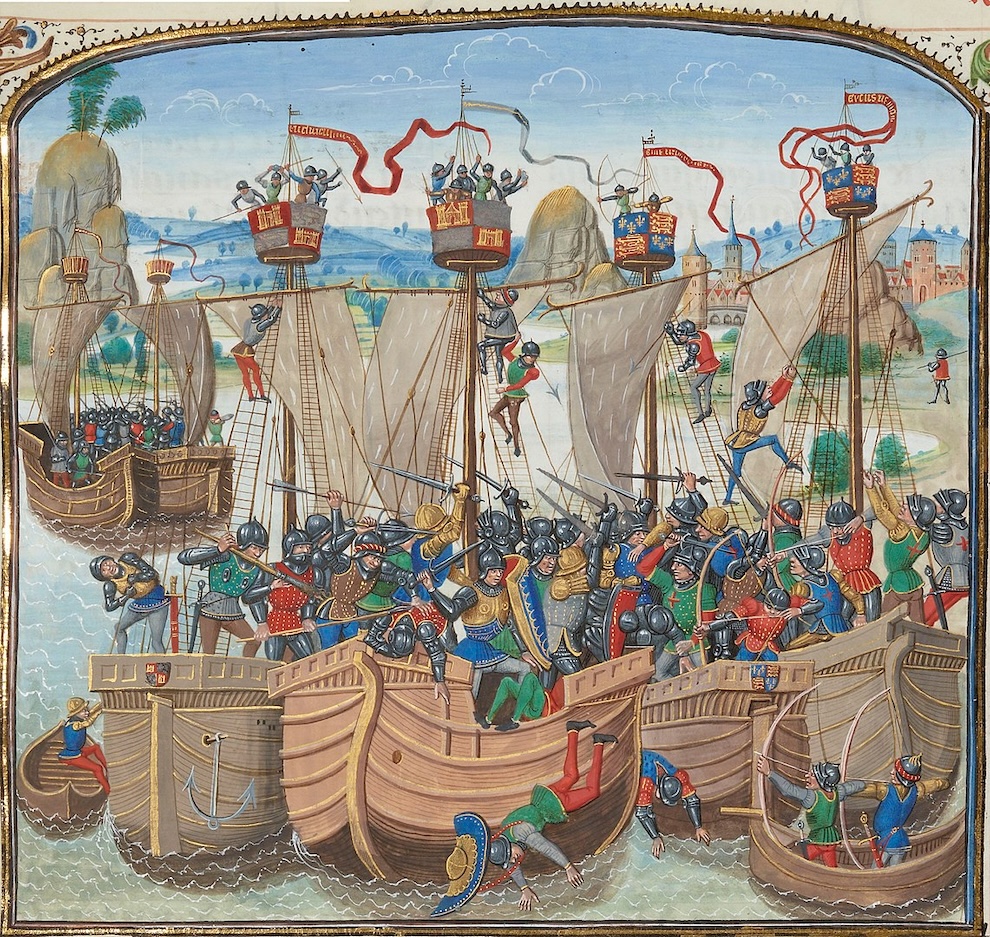 Battle of La Rochelle hundred years' war