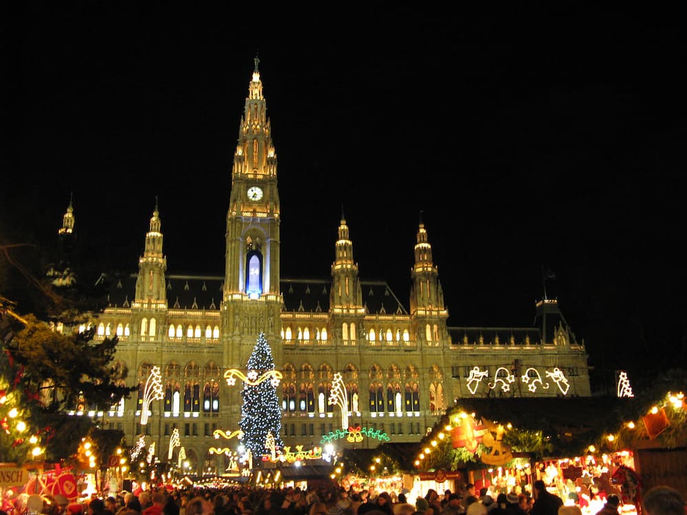 Wiener Rathaus Christmas Market.