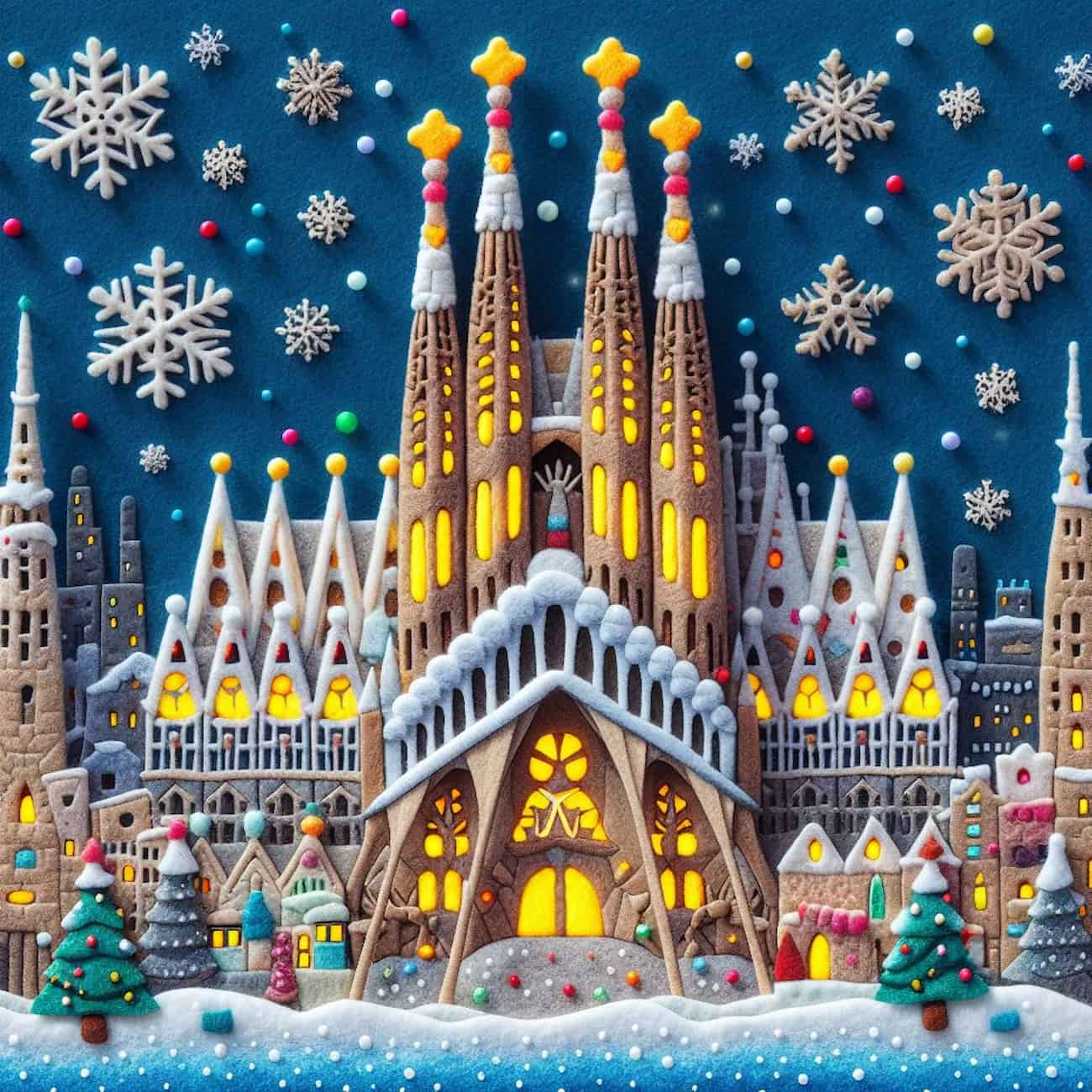 Christmas in Barcelona, La Sagrada Familia