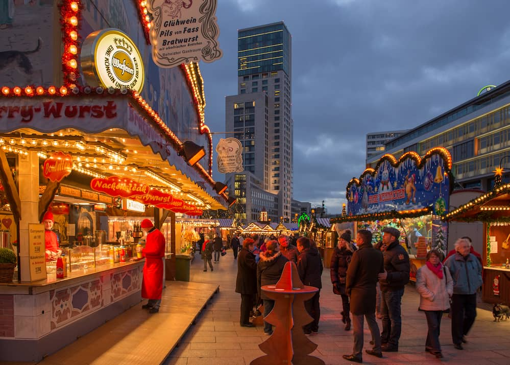 Christmas market at Breitscheidplatz Berlin