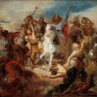 Clovis at the Battle of Tolbiac