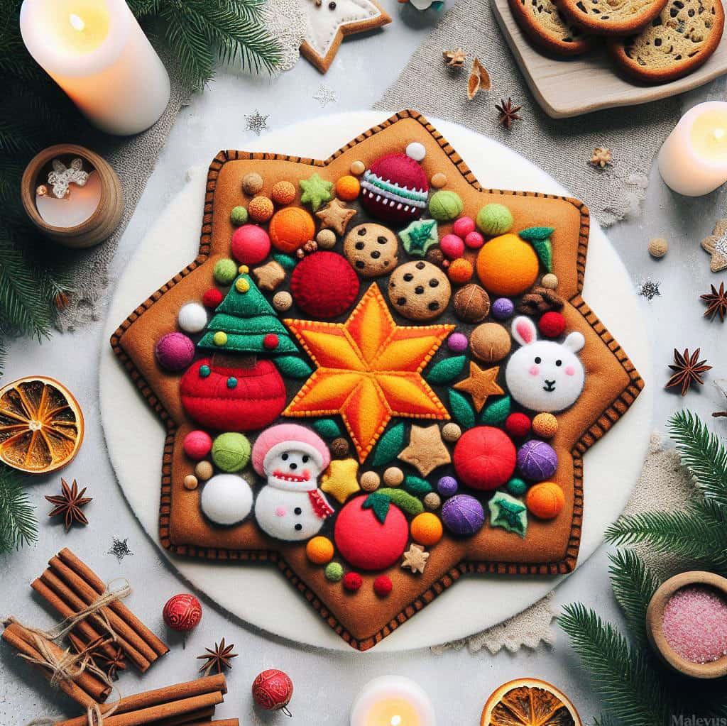 Most Dutch Christmas foods are made of bread and biscuits. 