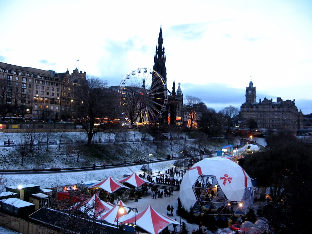 Edinburgh Christmas Markets scotland