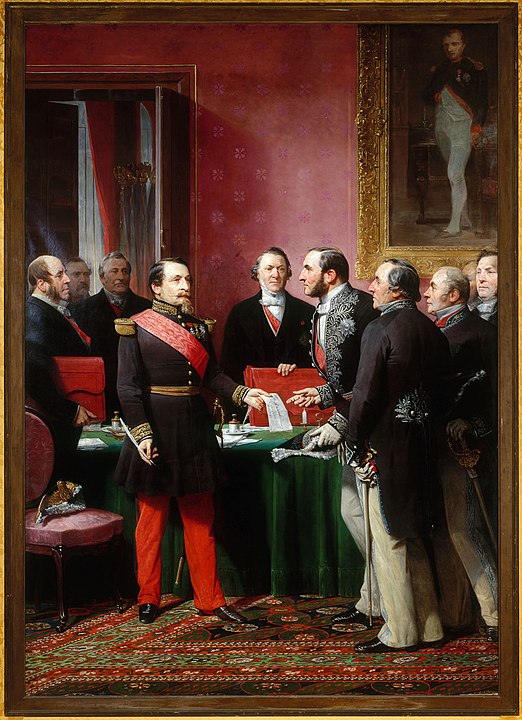 Georges-Eugène Haussmann and Napoleon III