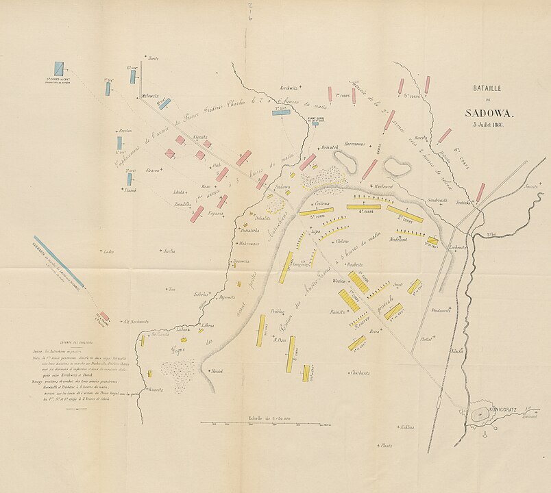  Battle of Königgrät maps.