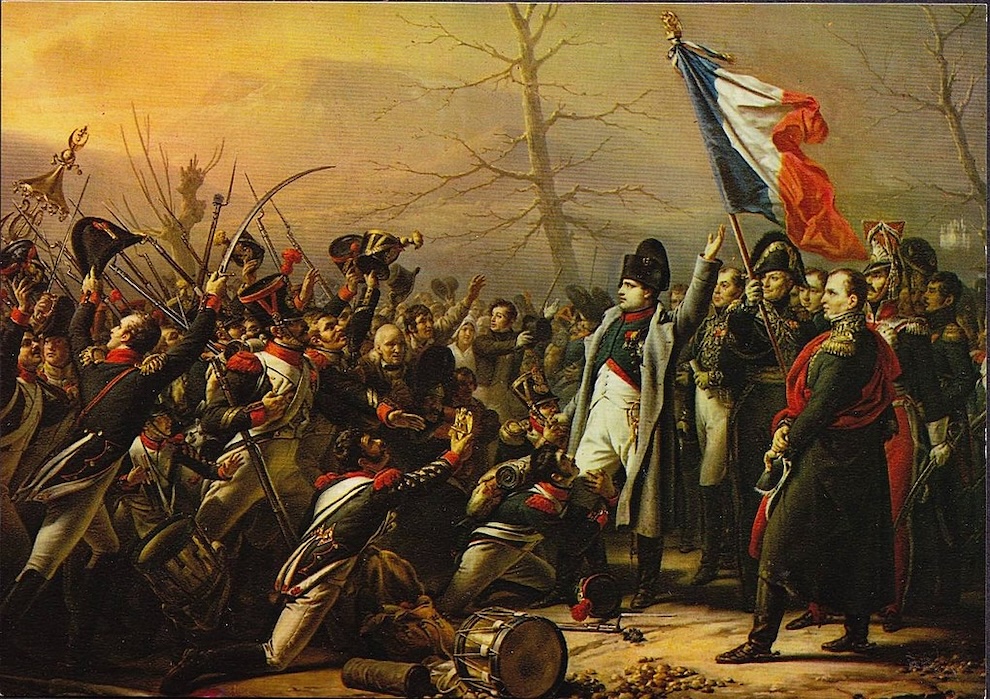 The 7th Line Infantry rallied to the Emperor, March 7, 1815.