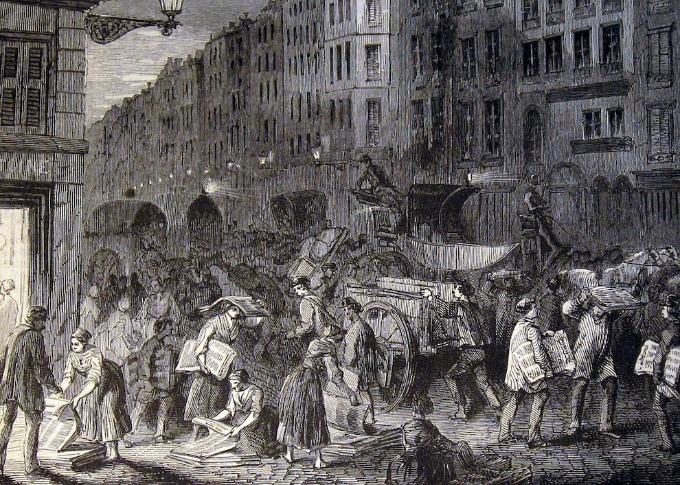 The Paris newspaper market in 1848 July Monarchy