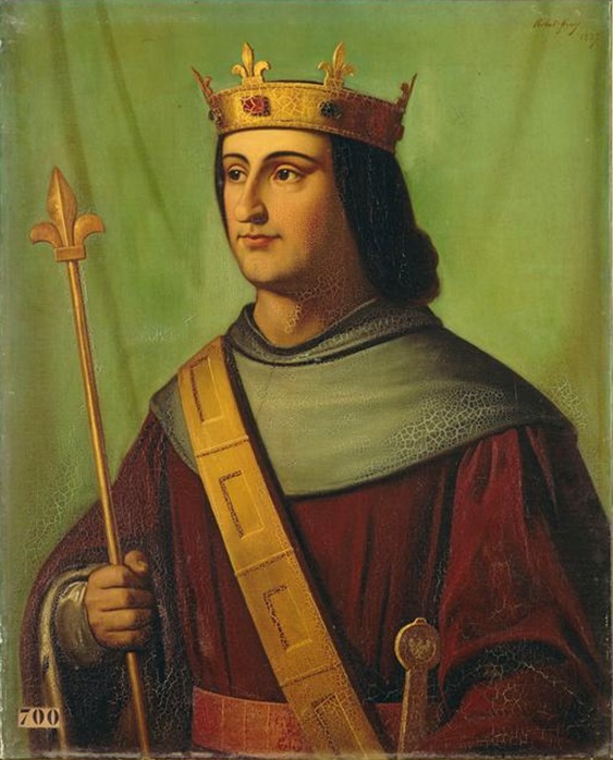 Philip VI of France, as imagined in the 19th century hundred years' war