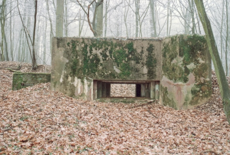 An STG blockhouse in the Cattenom woods. Maginot Line