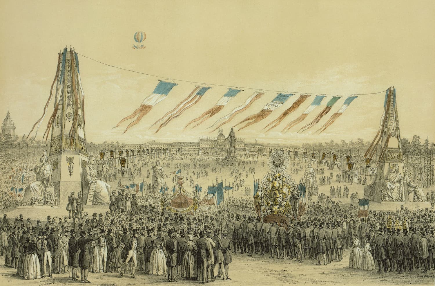 The young Second French Republic celebrates the "Festival of Concord