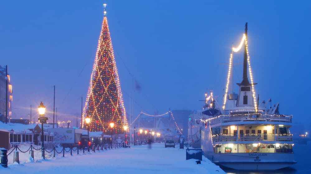 Skeppsbron Christmas Tree.