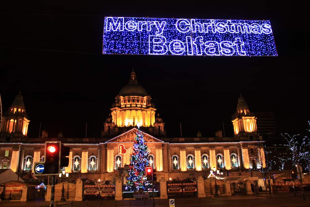 Belfast City Hall at Christmas