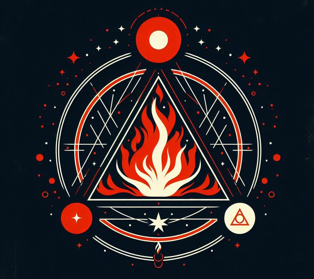 red fire, trinity