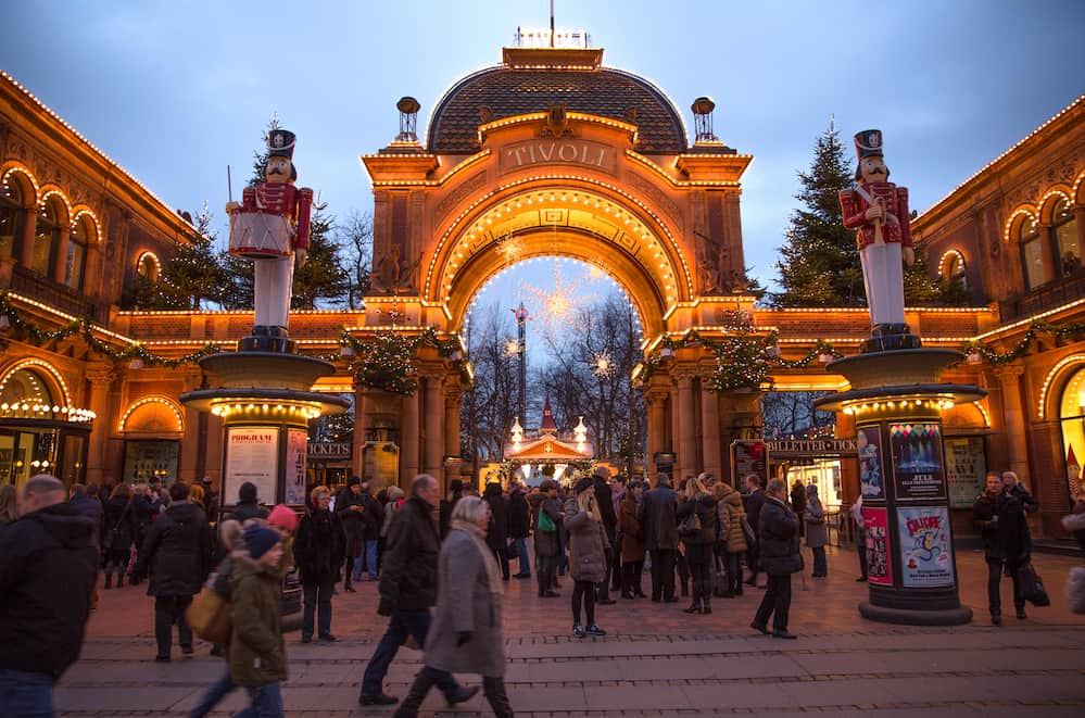 Christmas in Tivoli, Copenhagen.