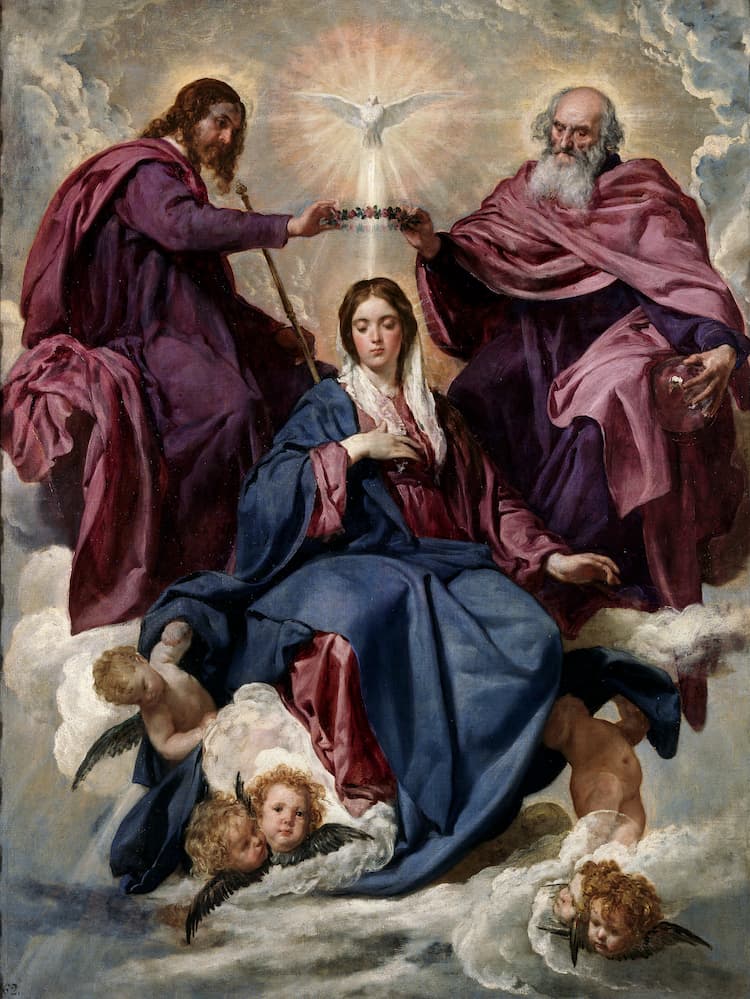 Coronation of the Virgin, by Diego Velázquez
