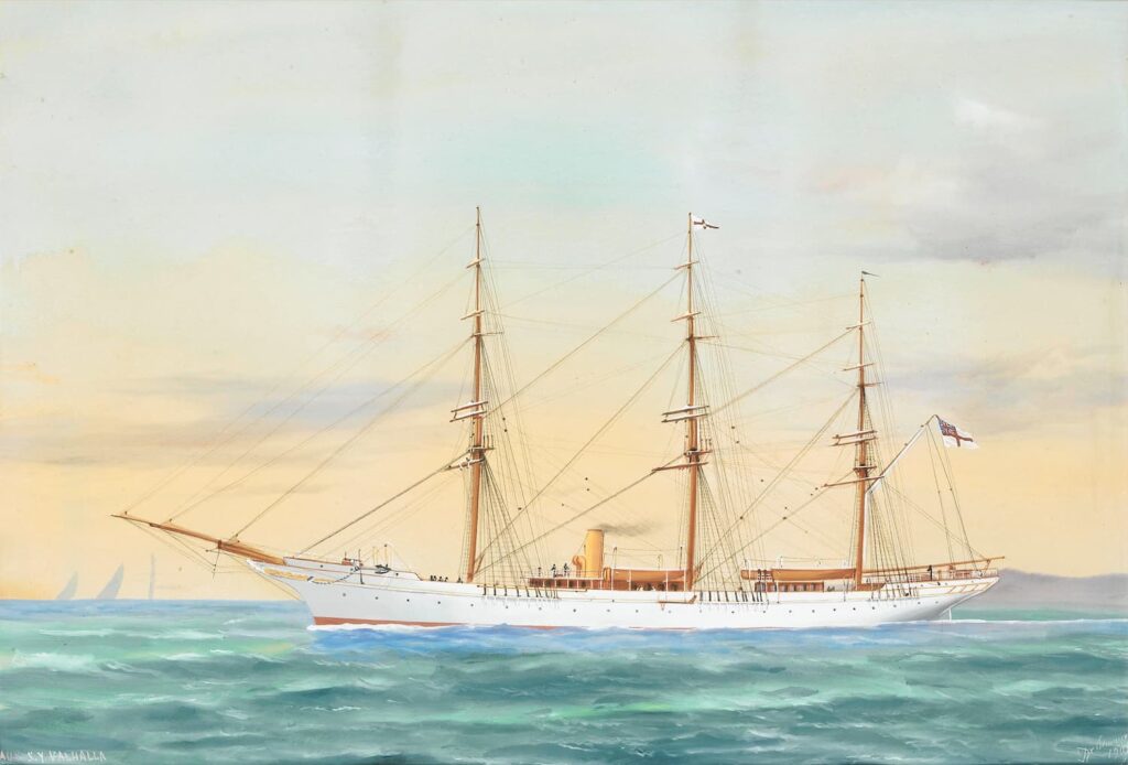 HMS Valhalla 1901