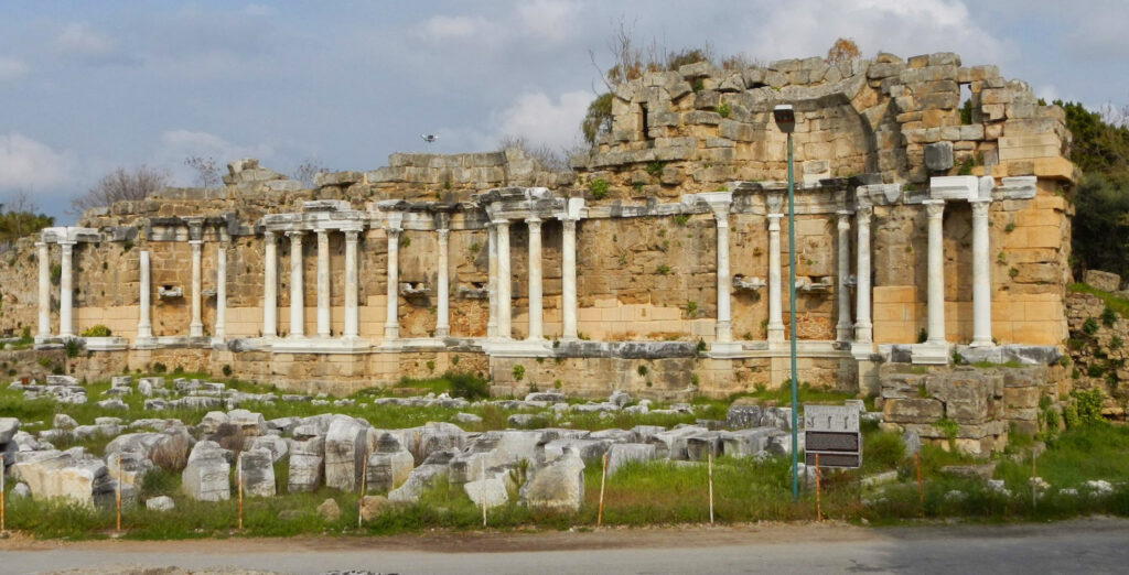 Nymphaeum. Side/Manavgat/Antalya, Turkey.