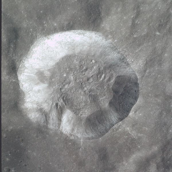 Proclus crater.