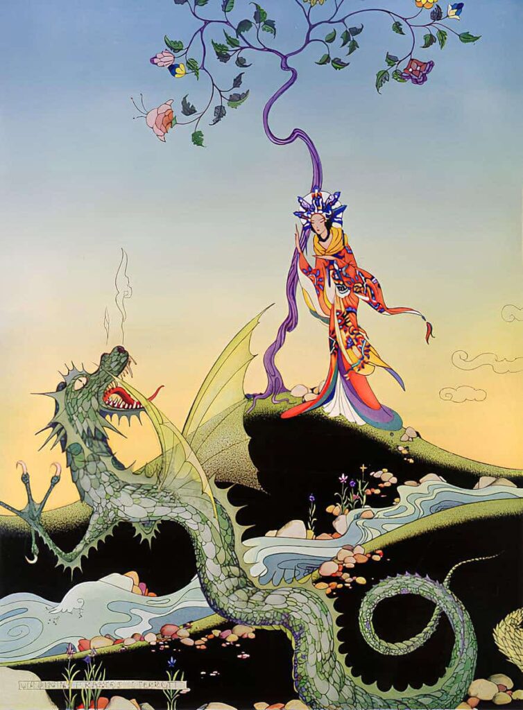 The Arabian Nights, illustrated by Virginia Frances Sterrett, 1928.