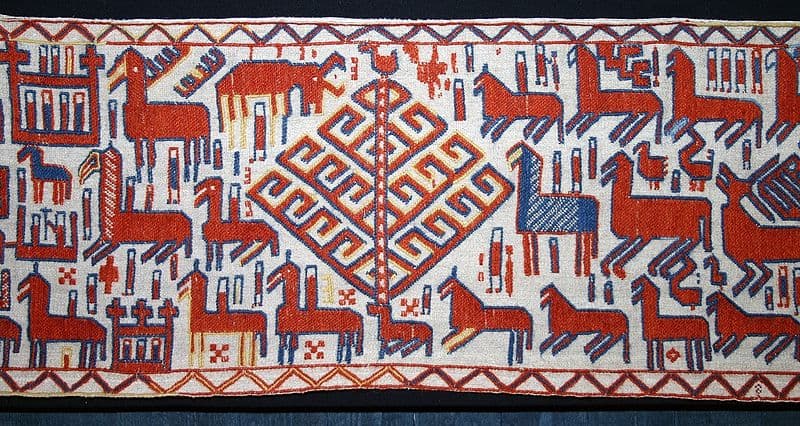 Tapestry from Överhogdal.