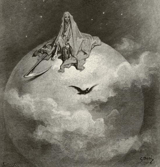 Dreaming dreams no mortal ever dared to dream before, Paul Gustave Doré.