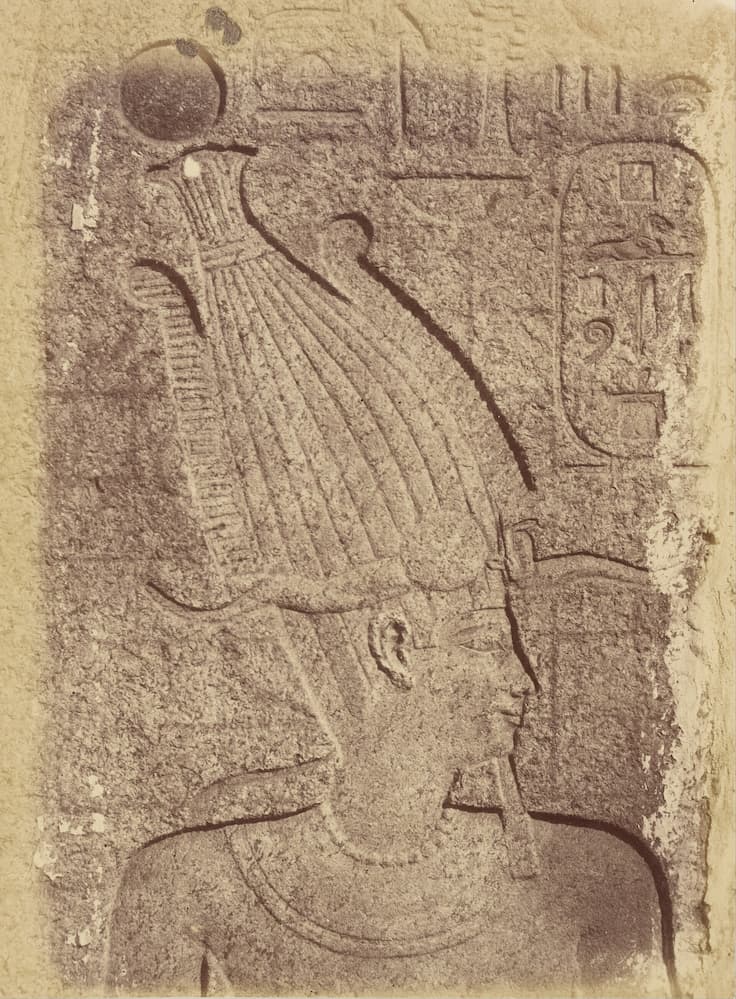 Profile of Pharaoh Philip III, Karnak.