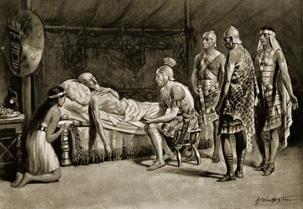 Scipio at the deathbed of Masinissa C20 1