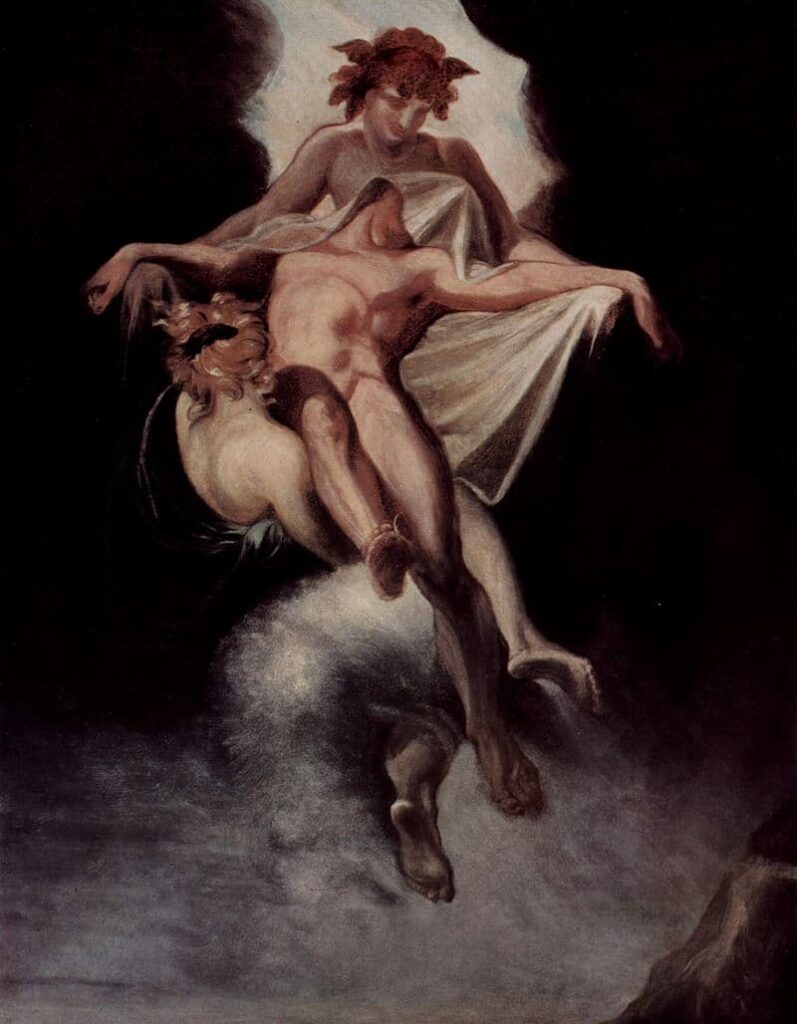 Sleep and Death Carry Away Sarpedon's Corpse, Johann Heinrich Füssli.