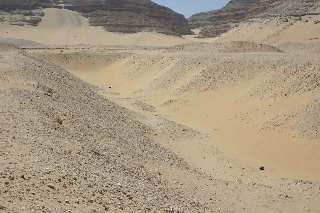 The tomb of Khasekhemwy in its present state.