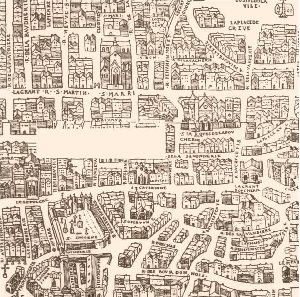 flamel paris map