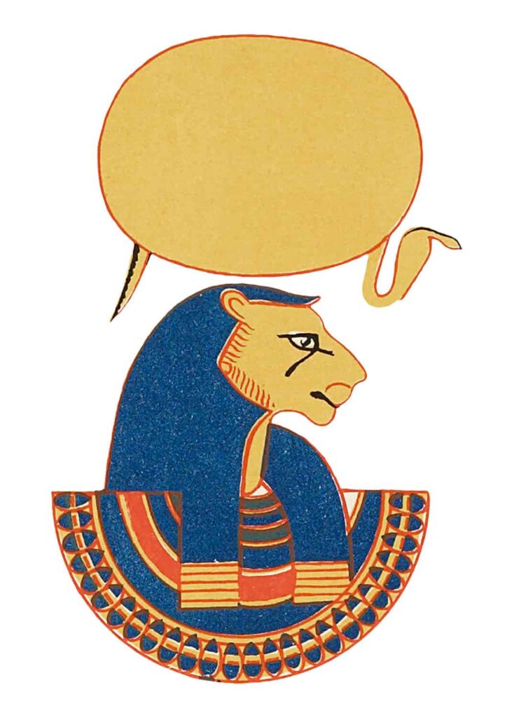 Tefnut, Egyptian goddess.