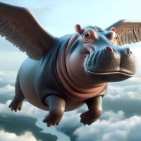 Hippos Can Fly!