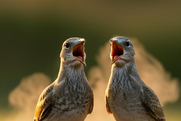 Birds Open Their Beaks Wide During Heatwaves