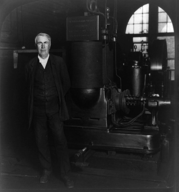 Thomas Edison. Circa 1906