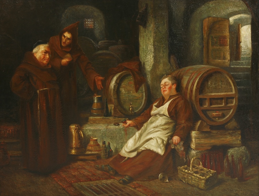 A drunken monk