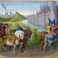 Arrival of the Crusaders at Constantinople, by Jean Fouquet