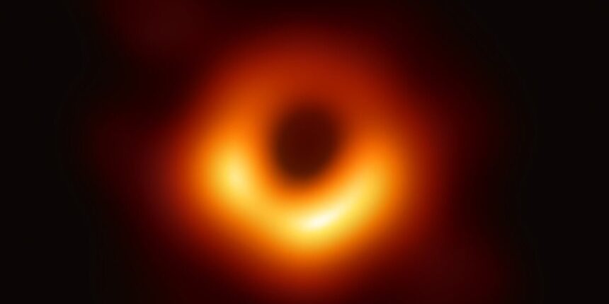 Image of the supermassive black hole at the core of the galaxy Messier 87 / ESO