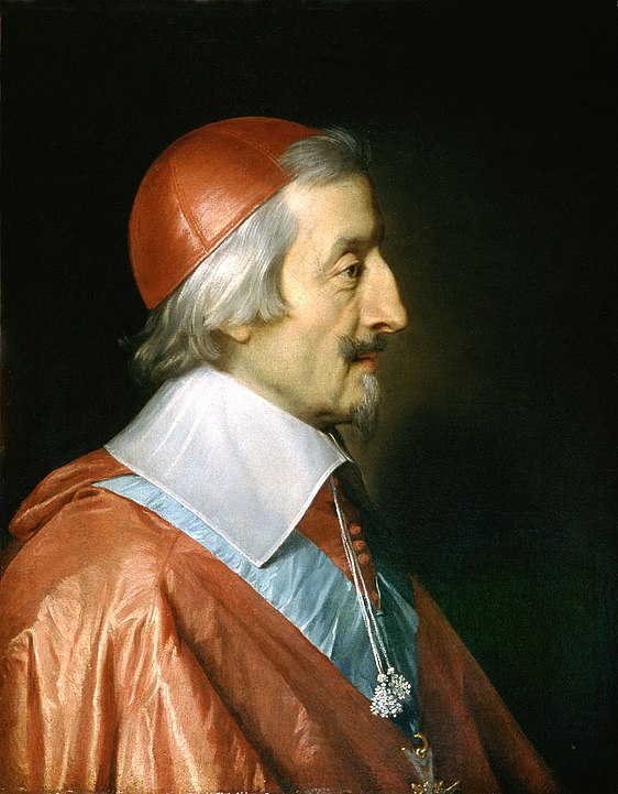 Cardinal de Richelieu by Philippe de Champaigne, 1642