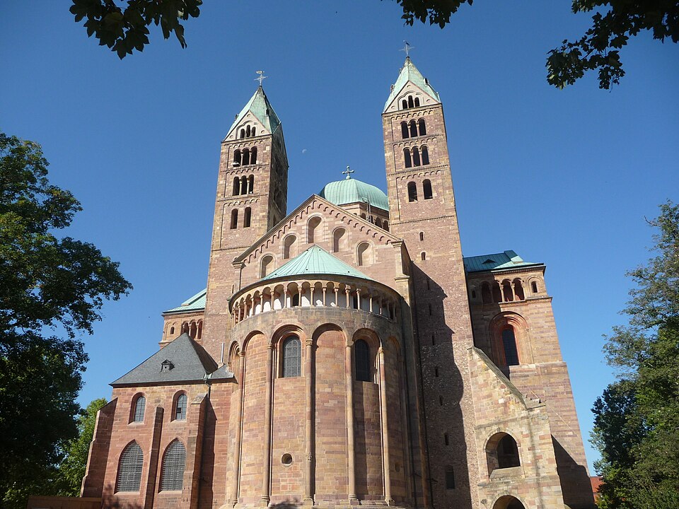 East front of Speyer Cathedral, Germany