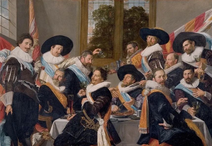 Banquet of the Officers of the Calivermen Civic Guard, Haarlem