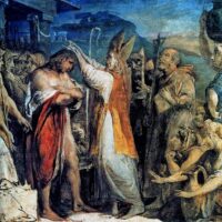 James Barry's The Baptism of King Cashel by St Patrick