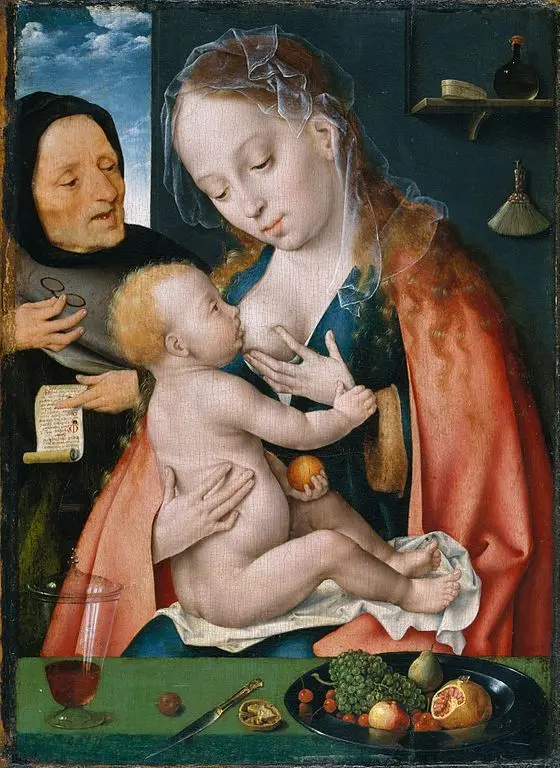 Joos van Cleve - The Holy Family