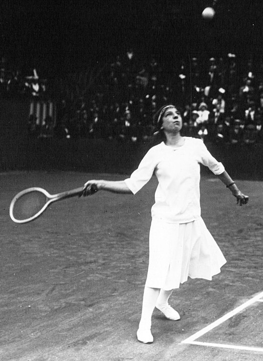 Suzanne Lenglen at the 1914 World Hard Court Championships