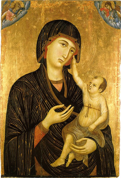 Madonna and Child with Two Angels (Crevole Madonna)