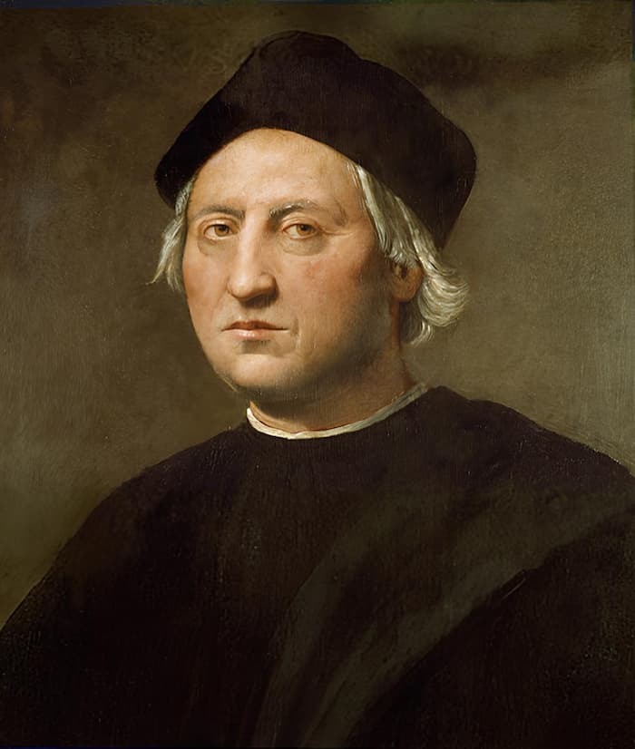 Portrait presumed to be of Christopher Columbus, attributed to Ridolfo del Ghirlandaio